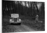 Standard Nine at the Standard Car Owners Club Southern Counties Trial, Hale Wood, Chilterns, 1938 by Bill Brunell