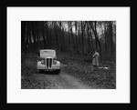 Standard Nine at the Standard Car Owners Club Southern Counties Trial, Hale Wood, Chilterns, 1938 by Bill Brunell
