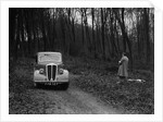 Standard Nine at the Standard Car Owners Club Southern Counties Trial, Hale Wood, Chilterns, 1938 by Bill Brunell