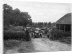 Morris Oxford and 1929 Crossley at the JCC Inter-Centre Rally, 1932 by Bill Brunell