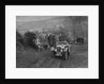 Austin 7 Grasshopper of TH Cole competing in the MG Car Club Midland Centre Trial, 1938 by Bill Brunell