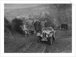 Austin 7 Grasshopper of TH Cole competing in the MG Car Club Midland Centre Trial, 1938 by Bill Brunell