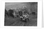Austin 7 Grasshopper of TH Cole competing in the MG Car Club Midland Centre Trial, 1938 by Bill Brunell
