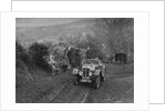 Austin 7 Grasshopper of TH Cole competing in the MG Car Club Midland Centre Trial, 1938 by Bill Brunell