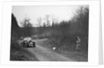 1935 972 cc Singer competing in the Great West Motor Club Thatcher Trophy, 1938 by Bill Brunell