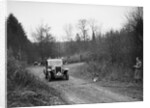 1935 Singer 9 fixed-head coupe competing in the Great West Motor Club Thatcher Trophy, 1938 by Bill Brunell