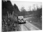 1936 Talbot 10 saloon competing in the Great West Motor Club Thatcher Trophy, 1938 by Bill Brunell