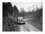 1936 Talbot 10 saloon competing in the Great West Motor Club Thatcher Trophy, 1938 by Bill Brunell