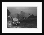 Ford V8 saloon of WT Platt competing in the MCC Sporting Trial, 1935 by Bill Brunell