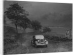 Ford V8 saloon of WS Millar competing in the MCC Sporting Trial, 1935 by Bill Brunell