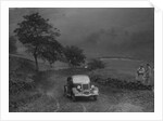 Ford V8 saloon of WS Millar competing in the MCC Sporting Trial, 1935 by Bill Brunell