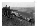 Singer and Riley Imp of B Bira competing in the MG Car Club Rushmere Hillclimb, Shropshire, 1935 by Bill Brunell