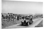 Bugatti Type 49 of CWP Hampton at the Bugatti Owners Club Lewes Speed Trials, Sussex, 1937 by Bill Brunell