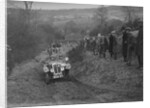 Austin 7 Grasshopper of WH Scriven competing in the MG Car Club Midland Centre Trial, 1938 by Bill Brunell