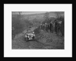Austin 7 Grasshopper of WH Scriven competing in the MG Car Club Midland Centre Trial, 1938 by Bill Brunell