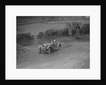Austin 7 Grasshopper of Alf Langley competing at the MG Car Club Midland Centre Trial, 1938 by Bill Brunell