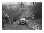 Alvis 12/60 of A Powys-Lybbe competing in the Sunbac Colmore Trial, Gloucestershire, 1933 by Bill Brunell
