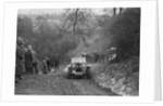 Alvis 12/60 of A Powys-Lybbe competing in the Sunbac Colmore Trial, Gloucestershire, 1933 by Bill Brunell
