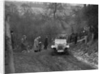 Frazer-Nash Boulogne II of RS Langford competing in the Sunbac Colmore Trial, Gloucestershire, 1933 by Bill Brunell
