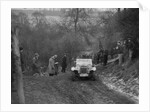 Frazer-Nash Boulogne II of RS Langford competing in the Sunbac Colmore Trial, Gloucestershire, 1933 by Bill Brunell