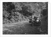 Motorcycle and sidecar of HD Jongs, Brighton and Hove Motor Club Brighton-Beer Trial, 1930 by Bill Brunell
