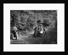 Motorcycle and sidecar competing in the Brighton and Hove Motor Club Brighton-Beer Trial, 1930 by Bill Brunell