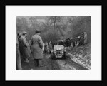 Cycle-winged MG J2 of JR Temple competing at the Sunbac Colmore Trial, Gloucestershire, 1933 by Bill Brunell