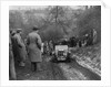 Cycle-winged MG J2 of JR Temple competing at the Sunbac Colmore Trial, Gloucestershire, 1933 by Bill Brunell