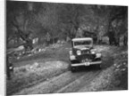 Ford V8 open tourer of H Hillcoat competing in the Sunbac Colmore Trial, Gloucestershire, 1933 by Bill Brunell