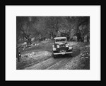 Ford V8 open tourer of H Hillcoat competing in the Sunbac Colmore Trial, Gloucestershire, 1933 by Bill Brunell