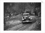 Ford V8 open tourer of H Hillcoat competing in the Sunbac Colmore Trial, Gloucestershire, 1933 by Bill Brunell