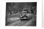 Ford V8 open tourer of H Hillcoat competing in the Sunbac Colmore Trial, Gloucestershire, 1933 by Bill Brunell