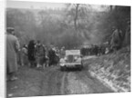 Ford V8 open tourer of H Hillcoat competing at the Sunbac Colmore Trial, Gloucestershire, 1933 by Bill Brunell