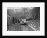 Ford V8 open tourer of H Hillcoat competing at the Sunbac Colmore Trial, Gloucestershire, 1933 by Bill Brunell