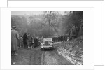 Ford V8 open tourer of H Hillcoat competing at the Sunbac Colmore Trial, Gloucestershire, 1933 by Bill Brunell