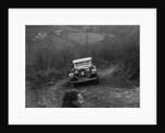 Talbot 14 hp saloon of D Pamphlett, North West London Motor Club London-Gloucester Trial, 1932 by Bill Brunell