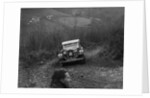Talbot 14 hp saloon of D Pamphlett, North West London Motor Club London-Gloucester Trial, 1932 by Bill Brunell