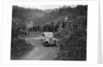 Armstrong-Siddeley of RJB Coath, North West London Motor Club London-Gloucester Trial, 1932 by Bill Brunell