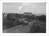 Car crossing the finishing line at the MAC Shelsley Walsh Speed Hill Climb, Worcestershire, 1935 by Bill Brunell