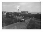 Car crossing the finishing line at the MAC Shelsley Walsh Speed Hill Climb, Worcestershire, 1935 by Bill Brunell