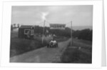 Car crossing the finishing line at the MAC Shelsley Walsh Speed Hill Climb, Worcestershire, 1935 by Bill Brunell