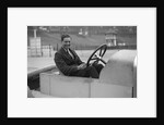 Bertie Kensington Moir in an Aston Martin crude test body, Brooklands, c1921 by Bill Brunell