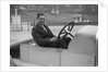 Bertie Kensington Moir in an Aston Martin crude test body, Brooklands, c1921 by Bill Brunell