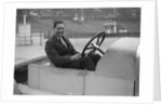 Bertie Kensington Moir in an Aston Martin crude test body, Brooklands, c1921 by Bill Brunell