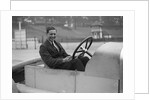 Bertie Kensington Moir in an Aston Martin crude test body, Brooklands, c1921 by Bill Brunell