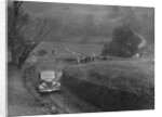 Ford V8 saloon of F Allott competing in the MCC Sporting Trial, 1935 by Bill Brunell