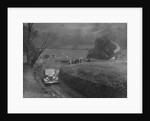 Ford V8 saloon of F Allott competing in the MCC Sporting Trial, 1935 by Bill Brunell