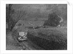 Ford V8 saloon of F Allott competing in the MCC Sporting Trial, 1935 by Bill Brunell
