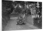 MG TA of CG Gibbs competing in the MCC Torquay Rally, 1938 by Bill Brunell