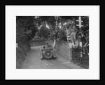 MG TA of CG Gibbs competing in the MCC Torquay Rally, 1938 by Bill Brunell